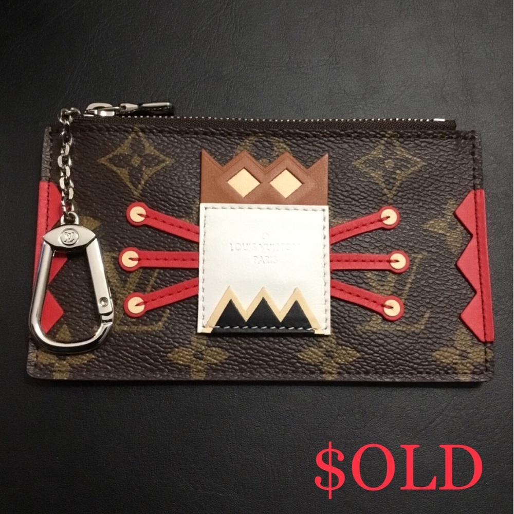 $OLD🤑 🆕 LV Tribal Mask Pochette Cles